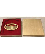 6th Series Brass Chem Art Christmas Ornament Bay City MI St Stanislaus C... - €37,64 EUR