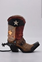 Western Cowboy Boot Wax Tart Warmer Oil Diffuser Candle Holder Burner - £37.77 GBP