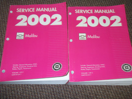 2002 Chevrolet Chevy Malibu Servizio Negozio Riparazione Officina Manuale Set - £109.68 GBP