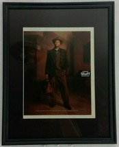 Vintage Print Poster Ad Haggar Men&#39;s Clothing Stuff You Can Wear Framed 90s Rare - £11.38 GBP