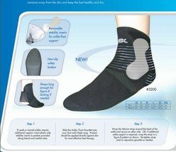 An item in the Health & Beauty category: LOT OF 3 Apex Ankle Foot Gauntlet 3200 Therapeutic Support Cool Max Large