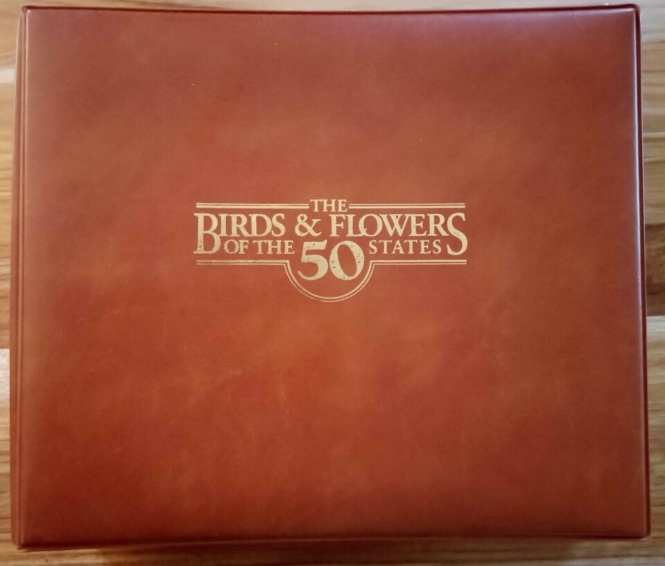 Fleetwood:The Birds & Flowers Of The 50 States 1982 Complete First Day Covers - £98.78 GBP