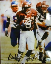 Bethel Johnson signed Texas A&M Aggies 8x10 Photo - $15.00