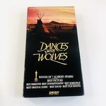 Dances With Wolves VHS 1990 Kevin Costner Western. - £3.93 GBP