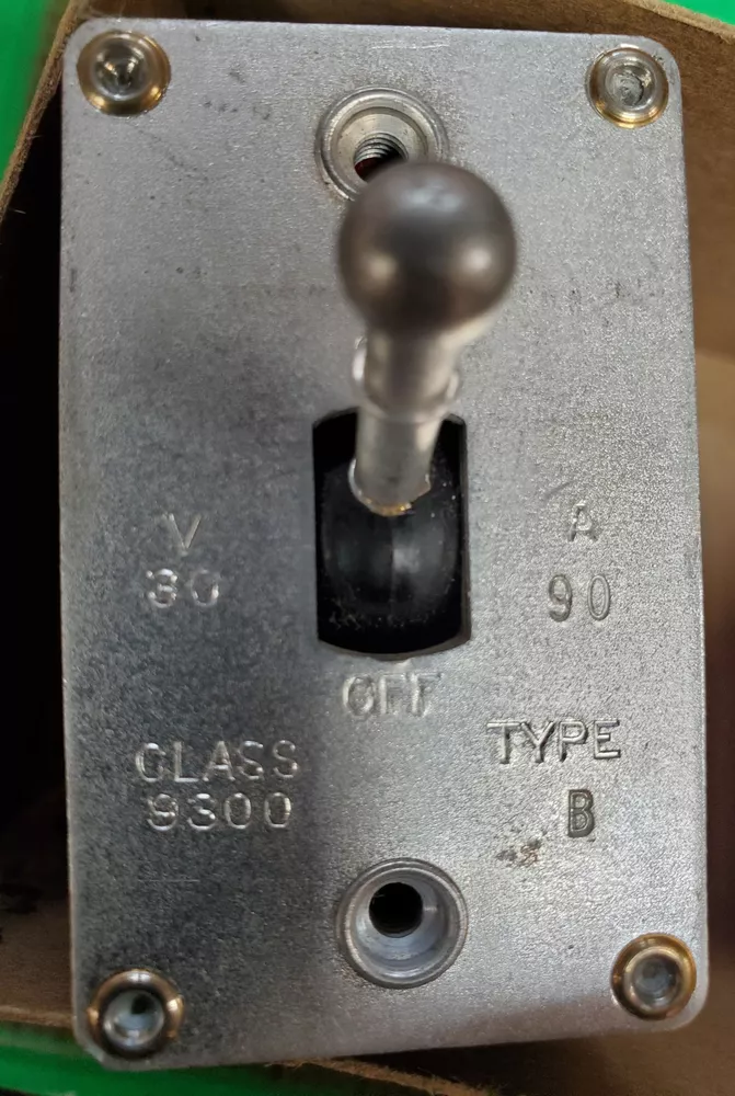Circuit Breaker 9300-90-B R17-C-9234-20 Vintage Switch Original Box 1pc - $56.02