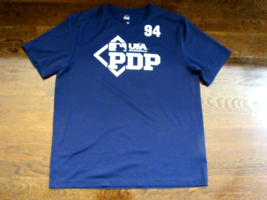 USA BASEBALL PDP # 94 USED GENUINE MAJESTIC PRACTICE JERSEY LARGE - £55.38 GBP