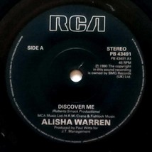 Alisha Warren - Discover Me / Touch Me [7" 45 rpm Single] UK Import PS image 2