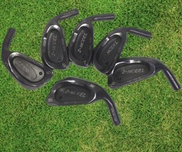 Z-Model Pro Pride Black Dot Iron Heads 5,6,7,8,9,W Stainless RH - £40.60 GBP