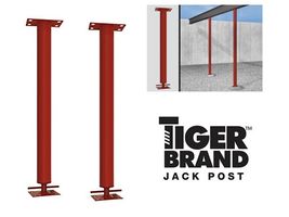 Adjustable Support Column 3&quot; D x 32&quot; H, Tiger Brand 3A-2428 Jack Post (2... - $138.59