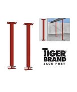 Adjustable Support Column 3&quot; D x 32&quot; H, Tiger Brand 3A-2428 Jack Post (2... - $138.59