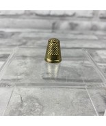 Monopoly Deluxe Edition Gold Thimble Token 1998 - £4.73 GBP