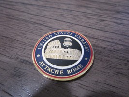 ICE Immigration &amp; Customs Enforcement Attache Rome Italy Challenge Coin #761T - £25.89 GBP