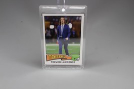 Trevor Lawrence 2021 Topps X #16 Rookie Rc 1975 Topps Football - £3.71 GBP