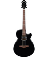 Ibanez AEG50BK Acoustic Electric Guitar In Black High Gloss - $622.32