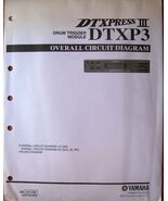 DTXPress III DTXP3 Drum Trigger Module Original Overall Circuit &amp; Block ... - $901.69 MXN