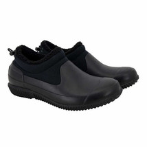 Kensie Carmella Ladies&#39; Size 6 Fleece Lined Anti-Slip Rain Shoe, Black  - £27.57 GBP