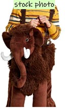 Hyde Eek Target Kids Plush Woolly Mammoth Rider Halloween Costume One Size 18M+ - £11.53 GBP