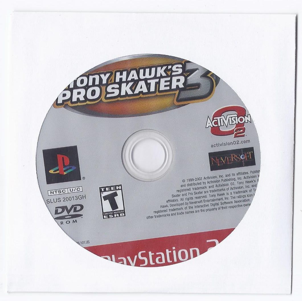 Primary image for Tony Hawk's Pro Skater 3 Greatest Hits (Sony PlayStation 2, 2002)