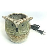 Vintage Ceramic Owl Lamp Night Light, SC-236, AC 120V 5.75&quot; Height, 5&quot; Dia. - $19.79
