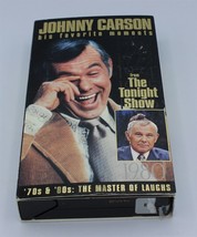 Johnny Carson: His Favorite Moments - 70s 80s the Master of Laughs (VHS, 1996) - £2.35 GBP