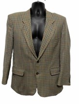 Men’s Chatsworth Tweed Wool Suit Blazer Country Jacket Size 38 vtd - $29.81