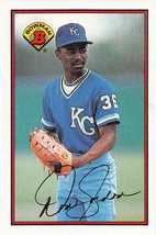 1989 Bowman #115 Tom Gordon RC Rookie Card Kansas City Royals ⚾ - £0.75 GBP