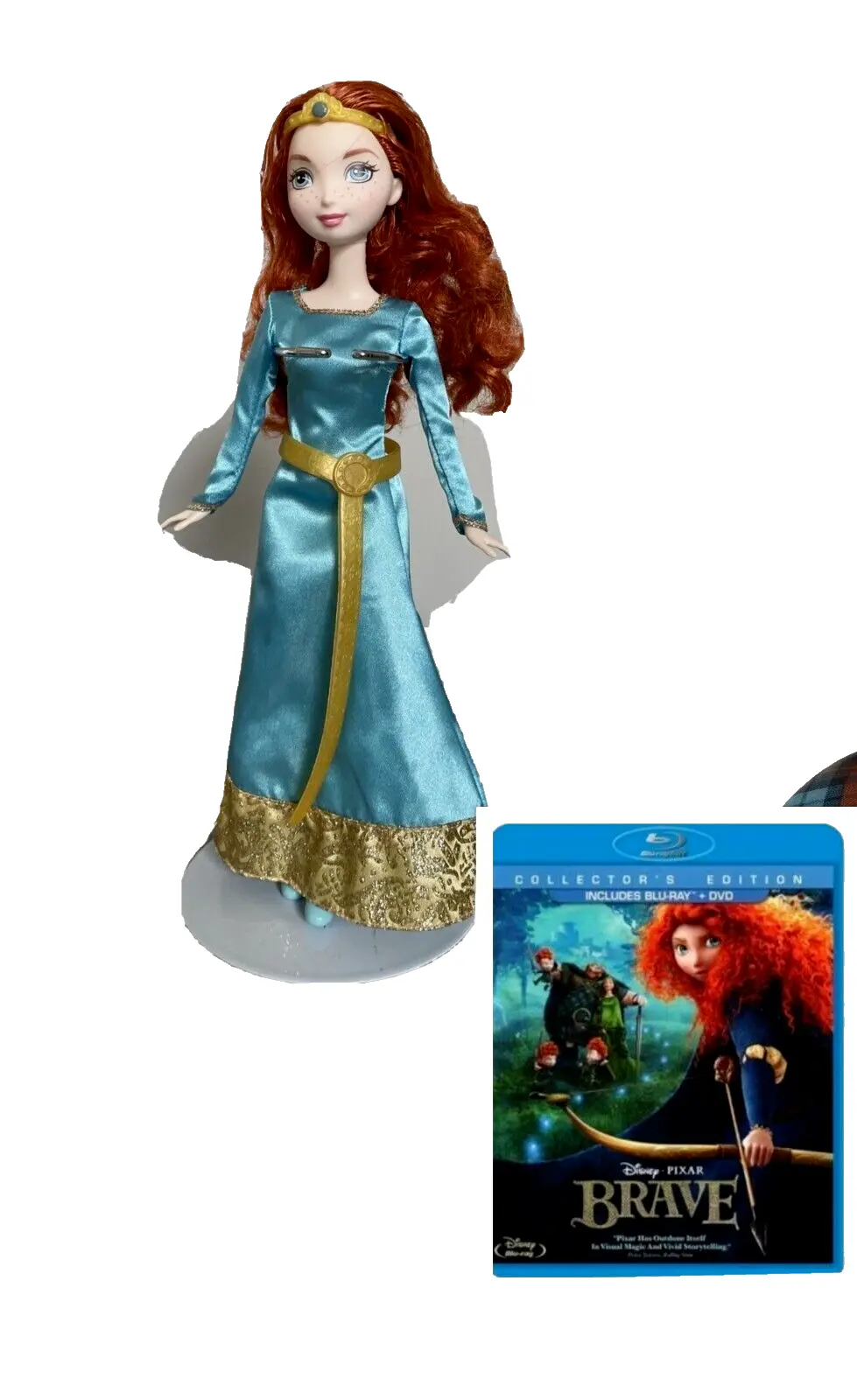 Brave Merida 11&quot; Doll, Blu-ray Collectors Edition - £31.59 GBP