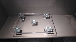 Acrylic plant caddy, dollies, square, rectangle or custom size - $69.00