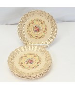 Sebring Trojan Toledo Delight Sand Bread Plates 6-1/4&quot;  Lot of 5 - $29.39