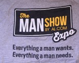 The Man Show Expo T Shirt Gray Large Al.com - £3.88 GBP