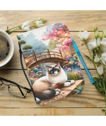 Elegant Cat Themed Bible Cover, Floral Faith Journal, Christian Gift, Bo... - €17,48 EUR