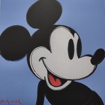 Andy Warhol Signed - Mickey Mouse - CMOA Certificate  - $149.00