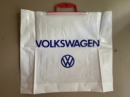 VW Volkswagen Car Clip N Carry Plastic Shopping Tote Bag 17”x15” 1990s V... - $18.57