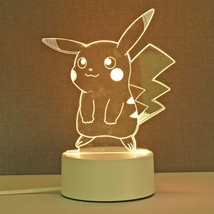 Cute Pokemon Pikachu Anime Figures 3D Led Night Light - PiKaChu - £9.51 GBP
