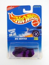 Hot Wheels Big Bertha #489 Purple Die-Cast Tank 1996 - $4.94