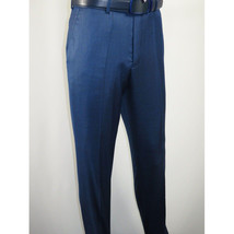 Mens Vitali Three Piece Suit Vested Sharkskin Sheen M3090 Royal blue Regular fit image 14