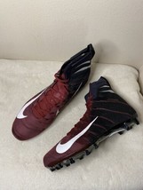 Nike Vapor Untouchable 3 Elite Flyknit Football Cleats Red Mens 16 AO3006-003 - £38.07 GBP