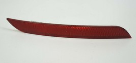 2011-2013 bmw 535i 550i f10 rear bumper cover left lower reflector red m... - $29.87