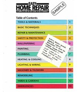 12 Home Repair Cards for Easy Home Repair Sample Pack - $1.99