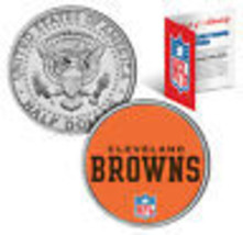 Cleveland Browns Nfl Jfk Kennedy Half Dollar Us Coin *Officially Licensed* - £7.58 GBP
