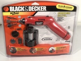 Black &amp; Decker Wizard High Speed Cordless Rotary Tool 8 Accessory Model VP940TB - £66.38 GBP