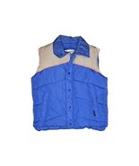 Vintage 90&#39;s Windbreaker 70% Goose Down Vest Full Zip Snap Large Retro B... - €29,45 EUR