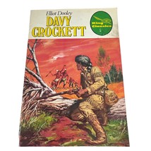 Vintage 1977 Davy Crockett Comic Book Illustrated Classics 1st First Printing - £31.31 GBP