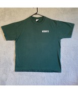 Vintage Jerzees Mens XL Hersheys Chocolate Green Promo T-Shirt - £13.18 GBP