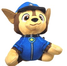 Spin Master Paw Patrol CHASE Plush Character 6" Stuffed Animal Blue Uniform 2018 - £5.18 GBP