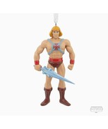 HALLMARK: MATTEL: MASTERS OF THE UNIVERSE: HE-MAN: CHRISTMAS ORNAMENT: B... - $283.38 MXN