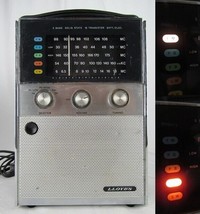 vintage radio LLOYD&#39;S 9N57B-37A transistor portable MULTI-BAND 1970s JAPAN works - £73.12 GBP