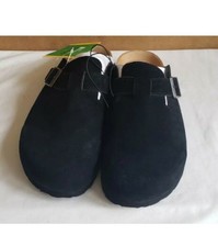 White Mountain Footbeds Suede Leather Slip On Clogs  PICK YOUR SIZE - $29.99