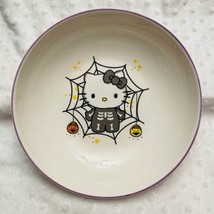 Hello Kitty Skeleton Halloween 9&quot; Ceramic Serving Bowl- NEW - £15.50 GBP