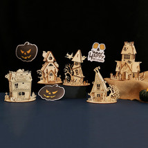 DIY Wooden Puzzle Of Ghost Festival House - £13.82 GBP+